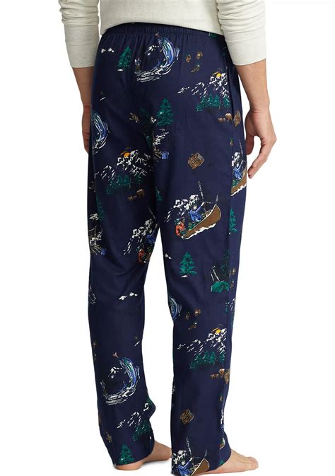 Polo Ralph Lauren Scenic Flannel Pajama Pants | Belk