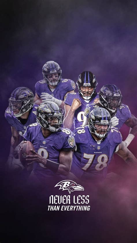 Download Baltimore Ravens Purple Iphone Wallpaper | Wallpapers.com