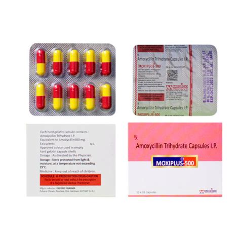 MOXIPLUS-500 Capsules Medico InterContinental Ltd.