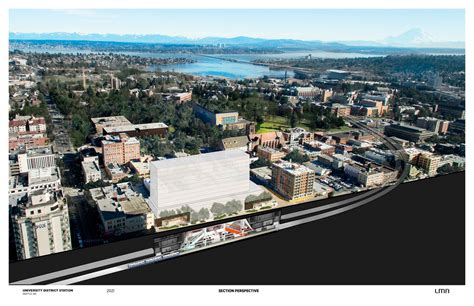 A vibrant station with public art and sustainable design. U District ...