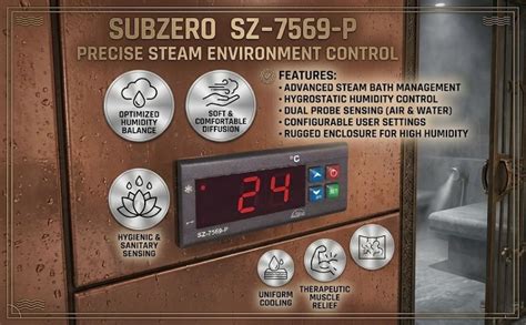 M&M HARIS Subzero SZ 7569P Temperature Controller for Deep Freezers ...
