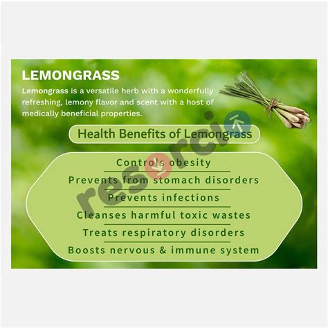 Health Benefits of Lemongrass - 01