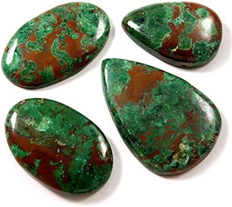 Goyal Exports Chrysocolla Natural Cabochon Mix Meditation Healing ...