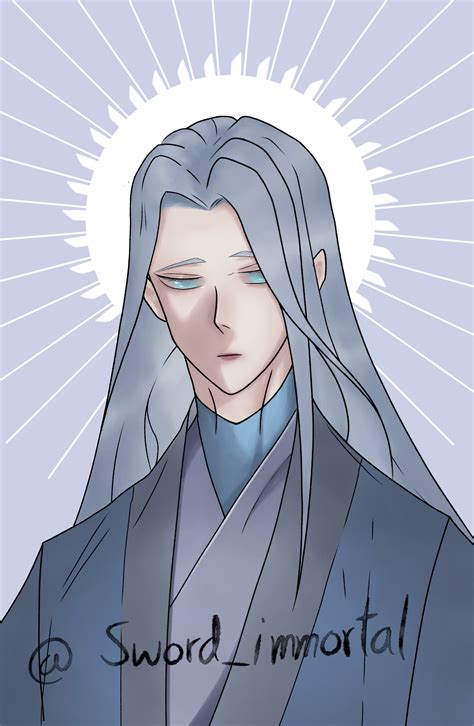 My fanart of Bai Ning Bing if he could regain his male Northern Dark Ice Soul body. Check the ...