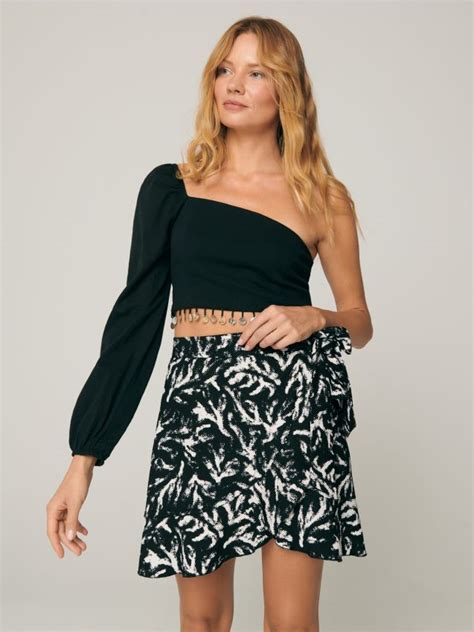 Mini suknja na vezanje Boja šaren - SINSAY - 2650S-MLC