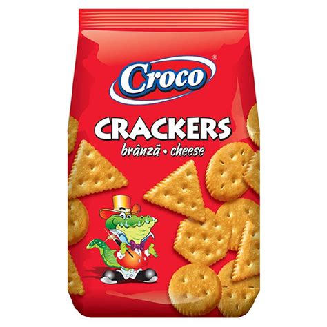 Croco Crackers με Γεύση Αλάτι 100 gr | Candy Snack Experts