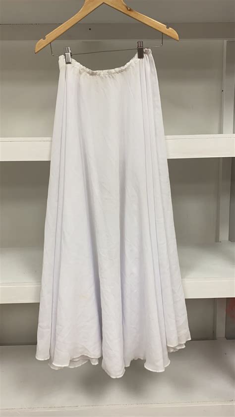 Long White Chiffon Skirt – The Dance Spot