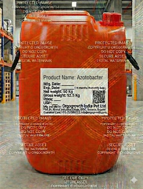 Azotobacter Biofertilizer 50 Litre | Free-Living Nitrogen Fixer ...