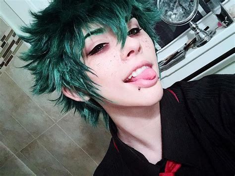 villain deku makeup