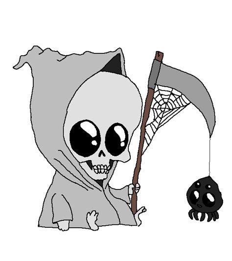 Baby Grim Reaper Final Part'🖤... Yup He Gave Up On The Baby 👶