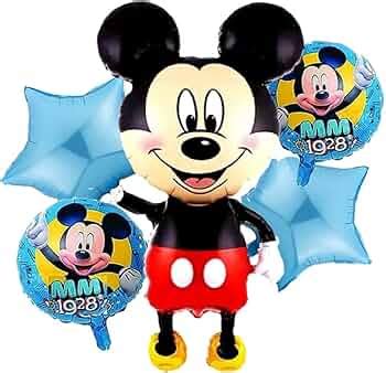 Micky Mouse Foil Balloon Pack of 5 – Balloonbuddy