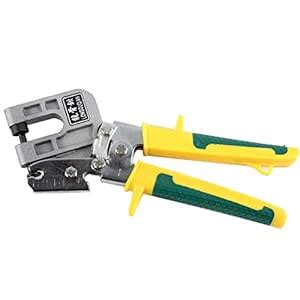 Saycker Metal Stud Crimper Drywall Tools,TPR Handle Punch Pliers Metal ...