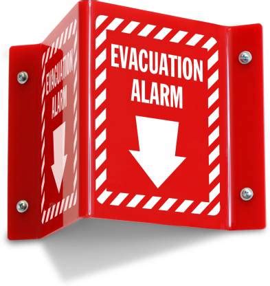 RLDigitalUnits Evacuation Alarm Emergency Sign Price in India - Buy ...