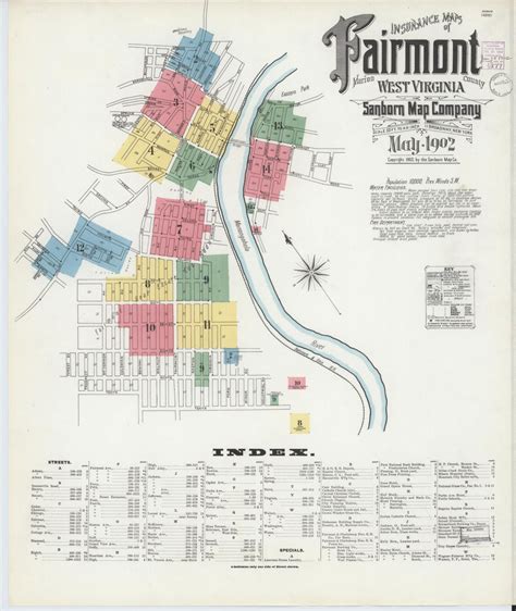 Map of Fairmont West Virginia | Virginia Map