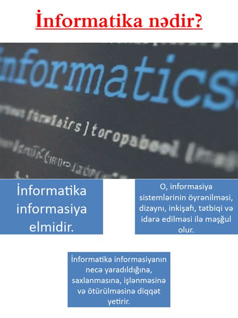 Image result for Example of Informatics