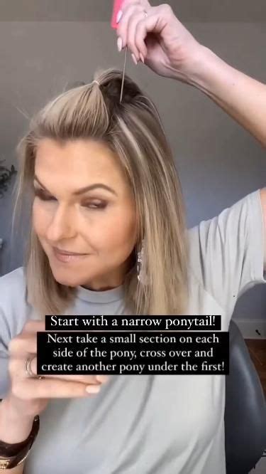 Short Hair Updo Tutorial 的图像结果