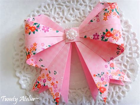 Image result for Origami Bow Tutorial