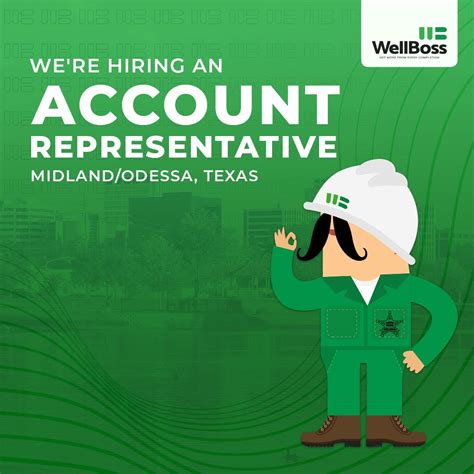 I’m hiring a sales rep position in Midland/Odessa. | Ross Whitfield