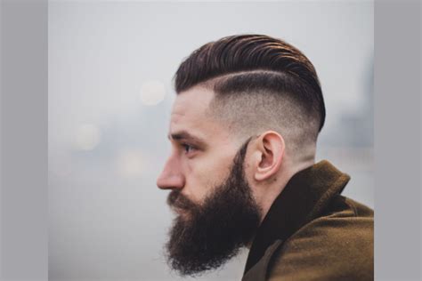 Long on Top Shaved Sides Men’s Hairstyles - Stylish Barber Shop Inc