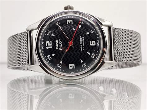 HMT Pilot Watch – Classic Hand-Winding Mechanical Timepiece (Made in ...