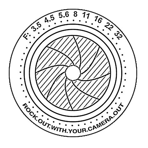 Camera Lens Drawing 的图像结果