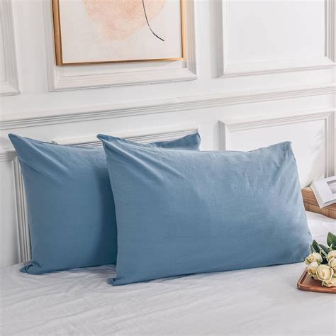 Amazon.com: NEXHOME PRO Standard Pillow Cases 100% Cotton Organic ...