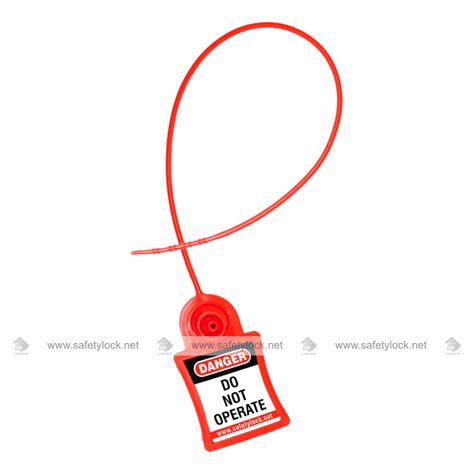 Lockout Tagout - Single Use Tag Lock Seal - E-Square