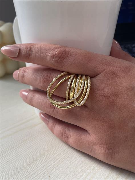 Spring Gem Stone Ring – Ishkaara