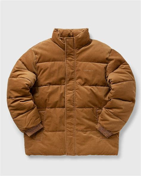 Carhartt Wip Layton Jacket Brown Down & Puffer Jackets Carhartt WIP