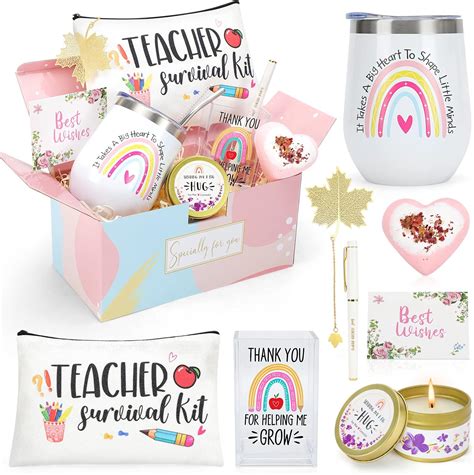 Amazon.com: Best Teacher Appreciation Gifts for Women Men - Unique ...
