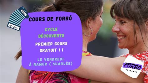 Cours de Forró - Cycle Découverte @Namur (Suarlée), Mars Dance Studios ...