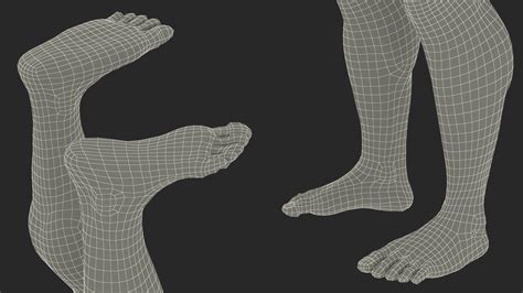 3D Muscular Bodybuilder Athlete Man Rigged for Maya model | 3D Molier ...