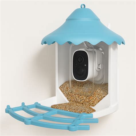 Karmnik dla Ptaków z Kamerą WiFi VicoHome G02 – Smart Bird Feeder z Pa ...