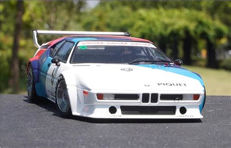 1:18 Minichamps BMW M1 Diecast racing car model HERITAGE Alloy car mod ...