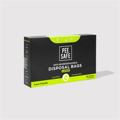 Pee Safe | Oxo-Biodegradable Disposable Bags