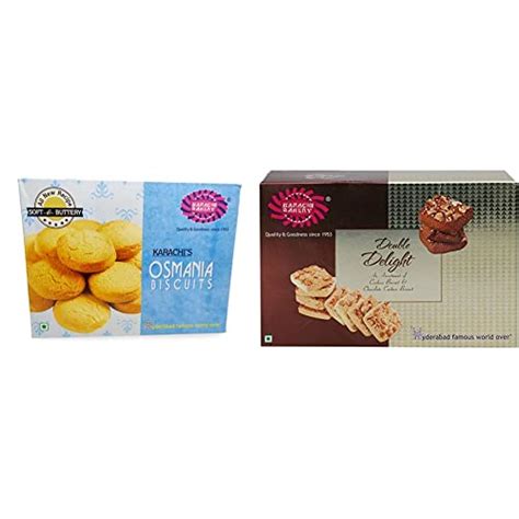 Buy Karachi Bakery Osmania Biscuits, 400g + Karachi Bakery Badam Pista ...