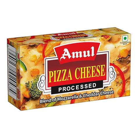 Amul Processed Blend Pizza Cheese, 200 g : Amazon.in: Grocery & Gourmet ...