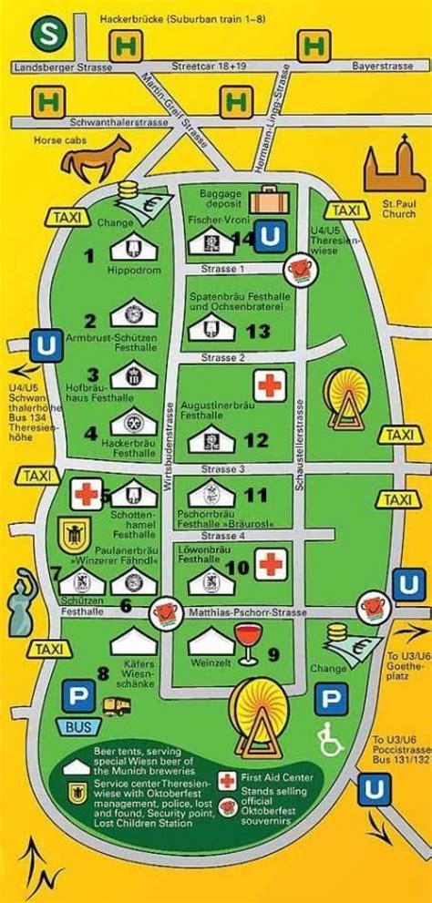 Munich Beer Gardens Map Airbräu Munich Airport