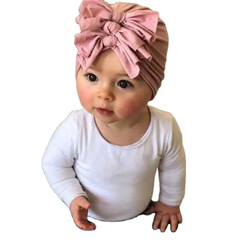 Cherished Moments Baby Turban Hat | Boho Knotted Bow Style – Lullaby Locks