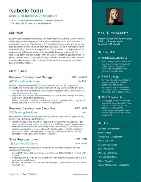 3 Successful Director of Business Development Resume Examples And Writing Tips for 2024