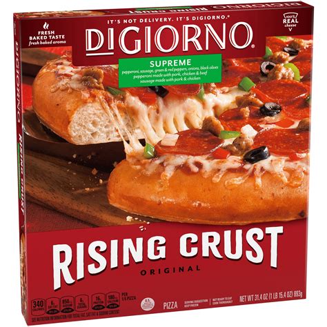Order DiGiorno Original Rising Crust Pizza, Supreme | Fast Delivery