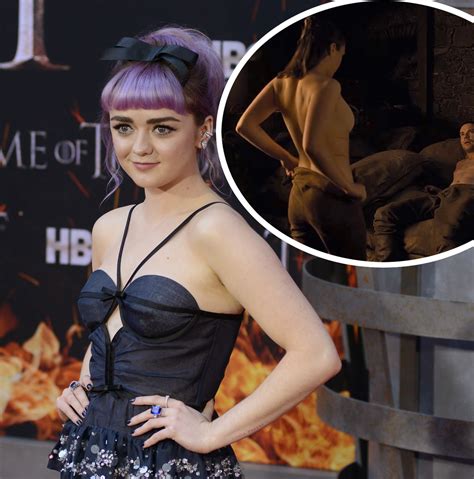 Maisie Williams Responds To Her 'Game Of Thrones' Nude Scene Backlash! - Perez Hilton