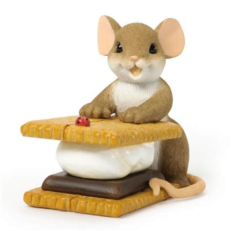 Enesco Charming Tails Smore Fun Figurine : Amazon.in: Home & Kitchen