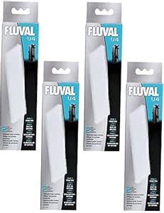 Fluval U4 Underwater Filter Foam Pad - 8 Total (4 Packs with 2 per Pack ...