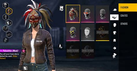 Free Fire redeem codes for 31 October 2021: Get Paleolithic Mask and ...