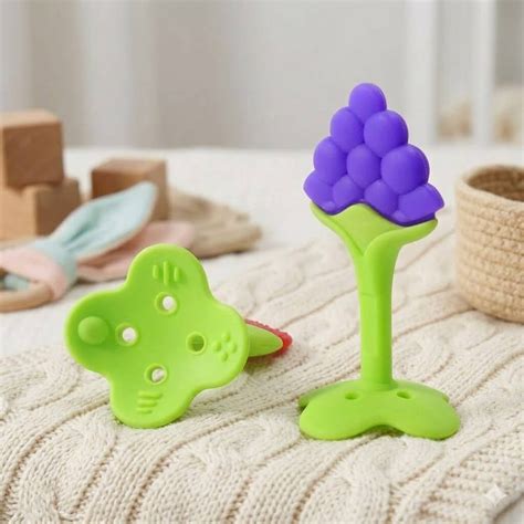 Fruit Shape Silicone Baby Teether – Nanobal