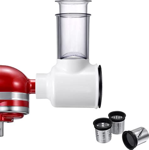 Amazon.com: Slicer Shredder Attachment for KitchenAid Mixer, Cheese ...