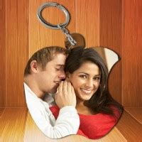Personalized Photo Printed Apple Shaped Keychain (Both sides) – Duckyhub