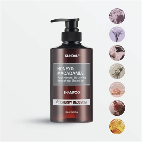 KUNDAL Honey & Macadamia Nature Shampoo - 7 Scents (500ml) – Skin Cupid