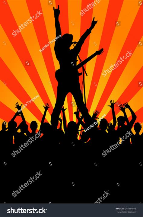 46,001 Rock Star Silhouettes Images, Stock Photos & Vectors | Shutterstock - Rock Star Silhouette